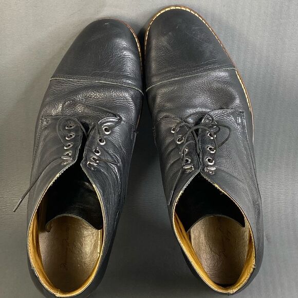 Mens massimo matteo 5 eye leather chukka cap boots suze 13 - Picture 6 of 9